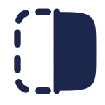 Mirror Right SVG Icon